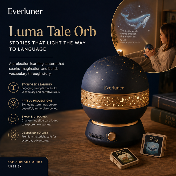 Evertiesp™ Luma Tale Orb — Illuminated Storytelling Sphere