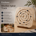 Evertiesp™ Rhythm Spiral Track — Musical Pattern and Motion Board