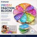 Evertiesp™ Prism Fraction Bloom — Color Petal Fraction Explorer